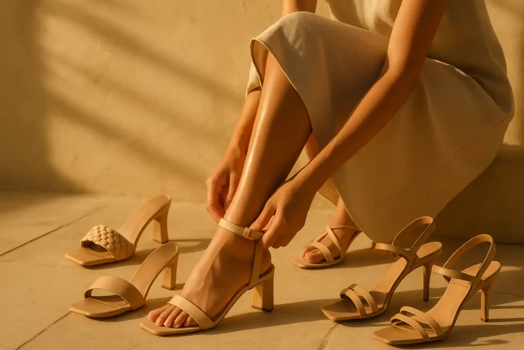 Comment choisir des sandales à talon confortables pour l’été ?