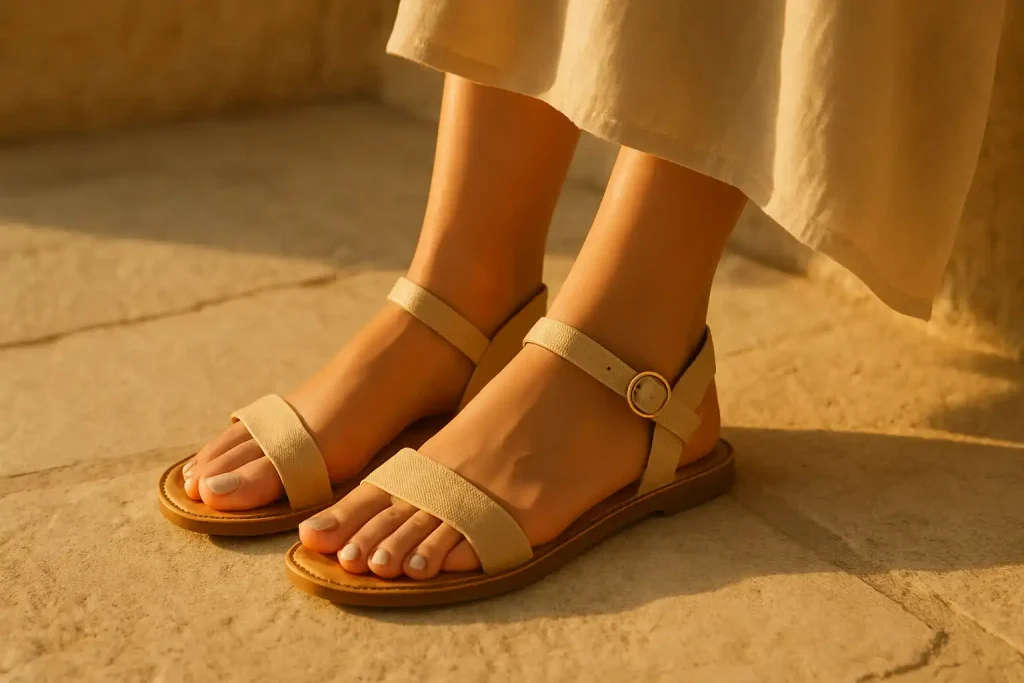 Quelle largeur de brides choisir selon la morphologie du pied ?