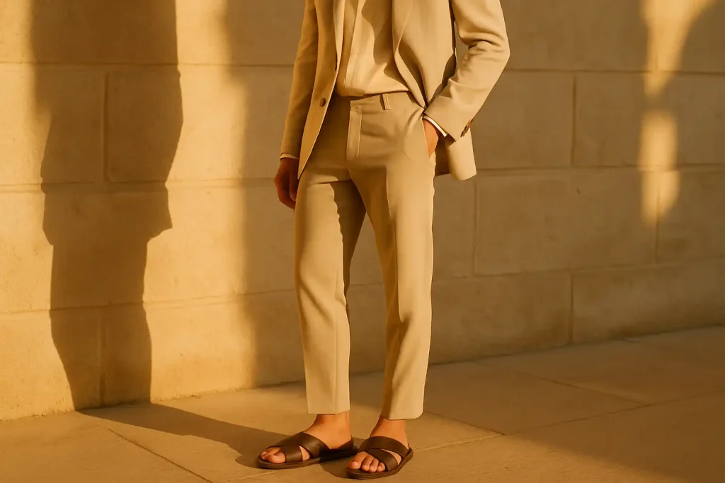 Peut-on porter des sandales habillées pour une soirée ?