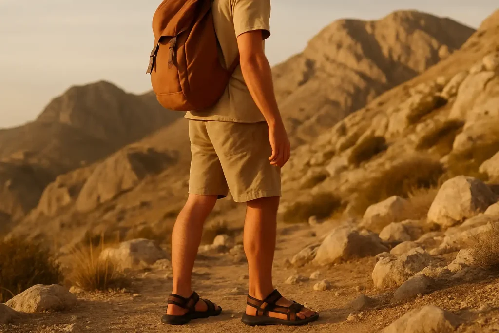 Quelle différence entre sandales de trekking et de marche ?
