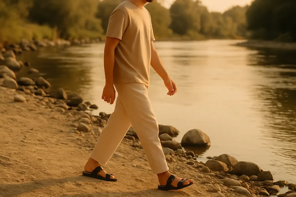 Quelle différence entre sandales de sport et aquatiques ?