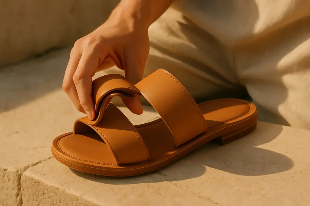 Comment assouplir des sandales en cuir neuves ?