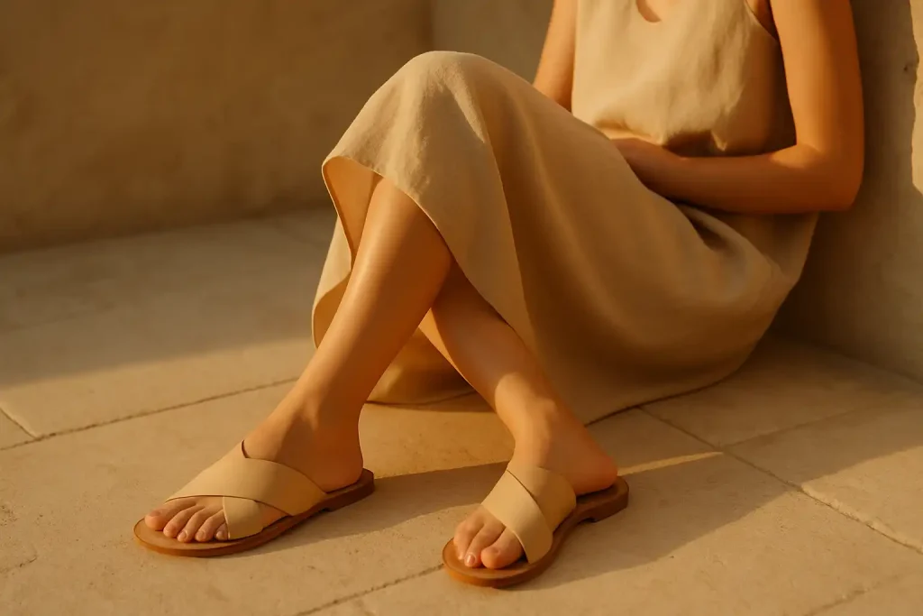 Pourquoi les sandales asymétriques attirent-elles autant ?