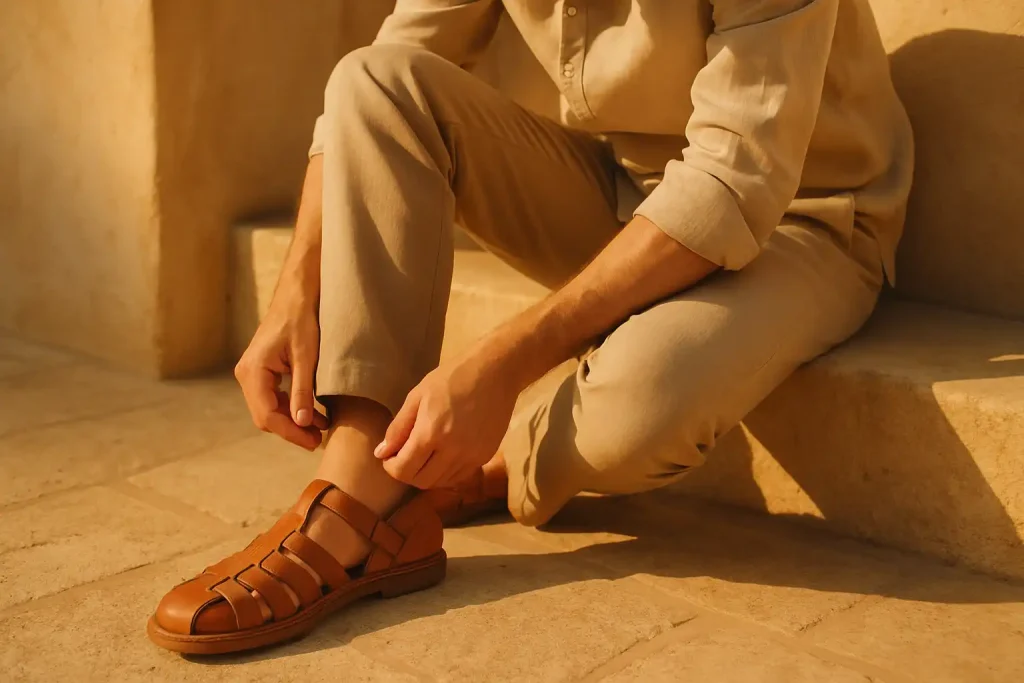 Les sandales à bout fermé sont-elles plus pratiques ?