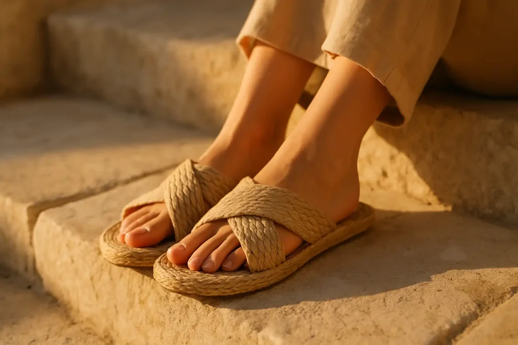 Pourquoi le chanvre bio séduit-il les créateurs de sandales ?