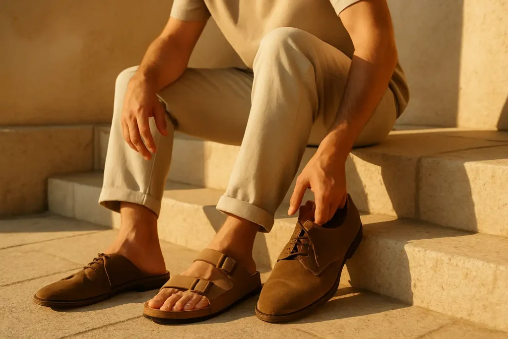 À quoi servent les sandales de repos ?