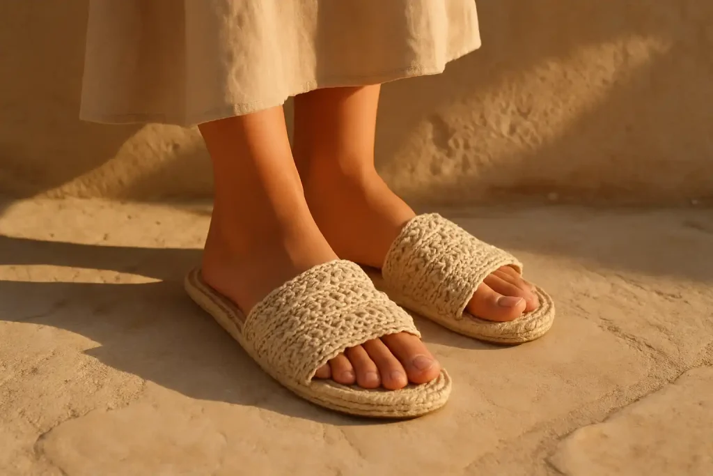 Pourquoi les sandales en crochet séduisent-elles à nouveau ?