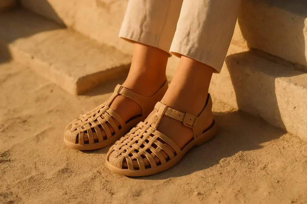 Les sandales en filet plastique sont-elles durables ?