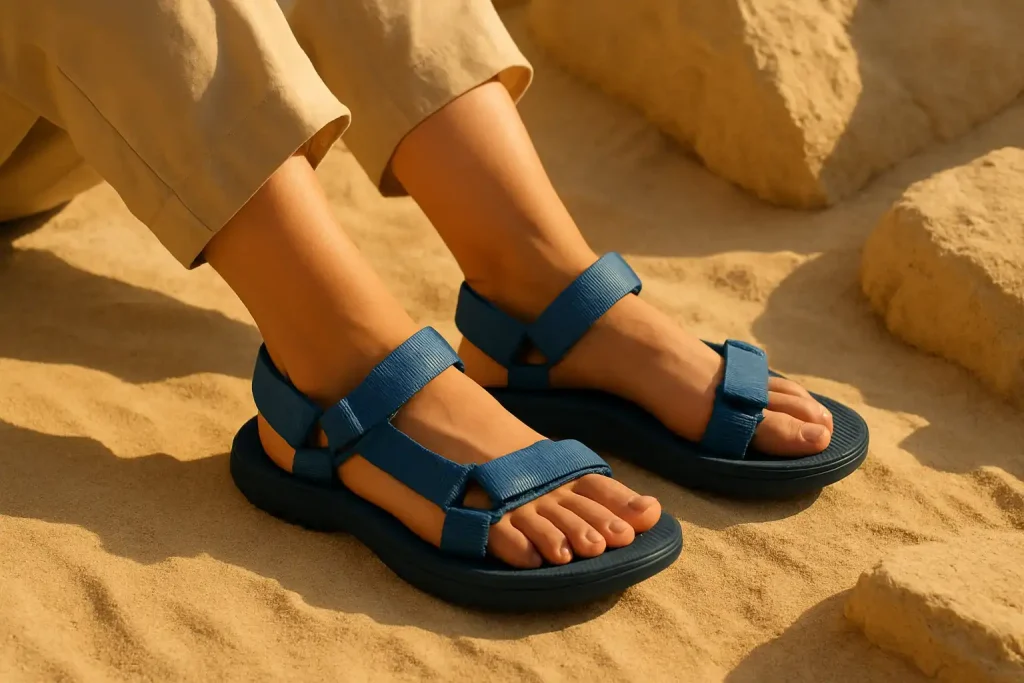 Les filets de pêche recyclés peuvent-ils devenir des sandales ?