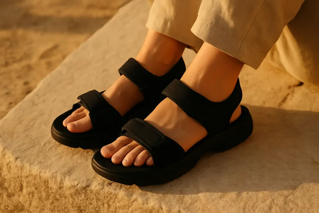 Le néoprène est-il confortable pour les sandales d’été ?