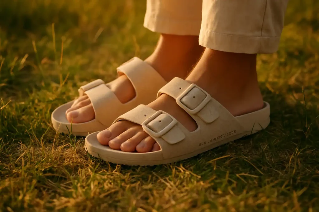 Peut-on composter ses sandales ?