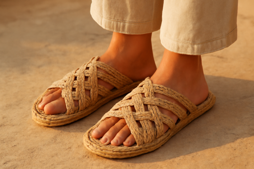 Pourquoi les fibres végétales révolutionnent-elles les sandales ?