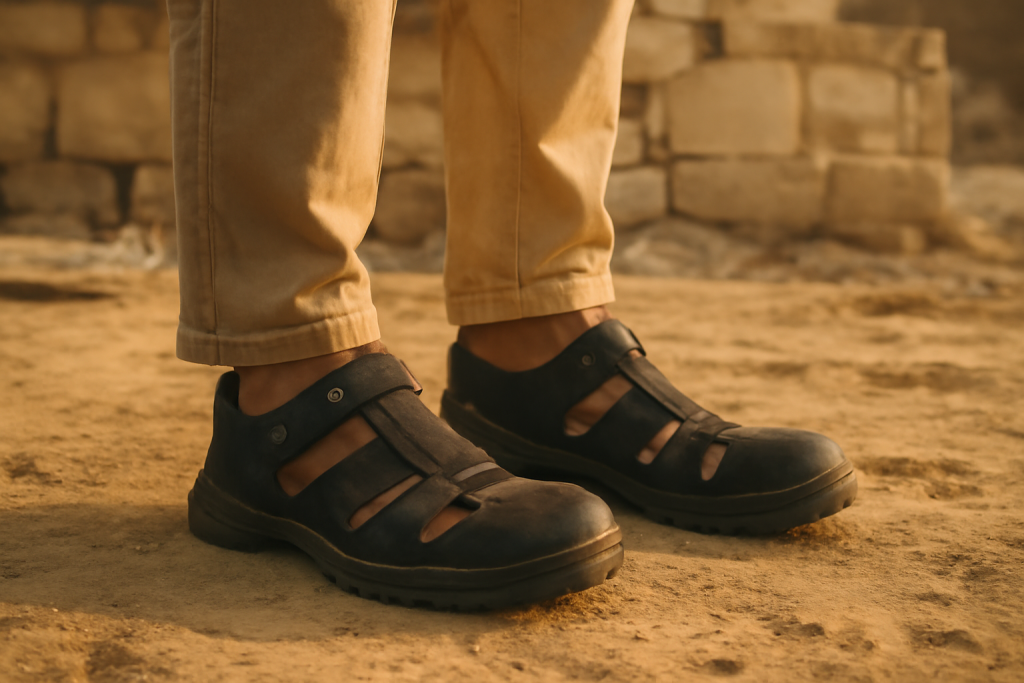 Existe-t-il des sandales de sécurité légères pour l’été ?