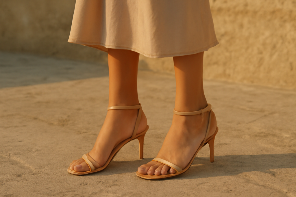 Les sandales à talon fin sont-elles vraiment confortables ?