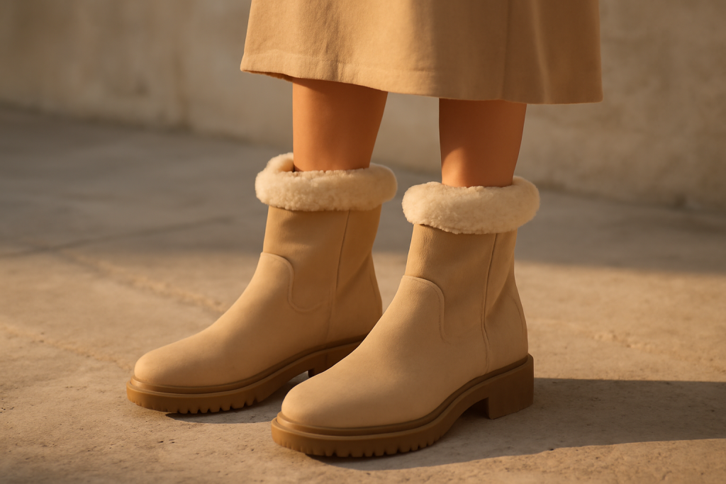 Quelles sont les bottes fourrées Cosmoparis disponibles pour l&rsquo;hiver ?