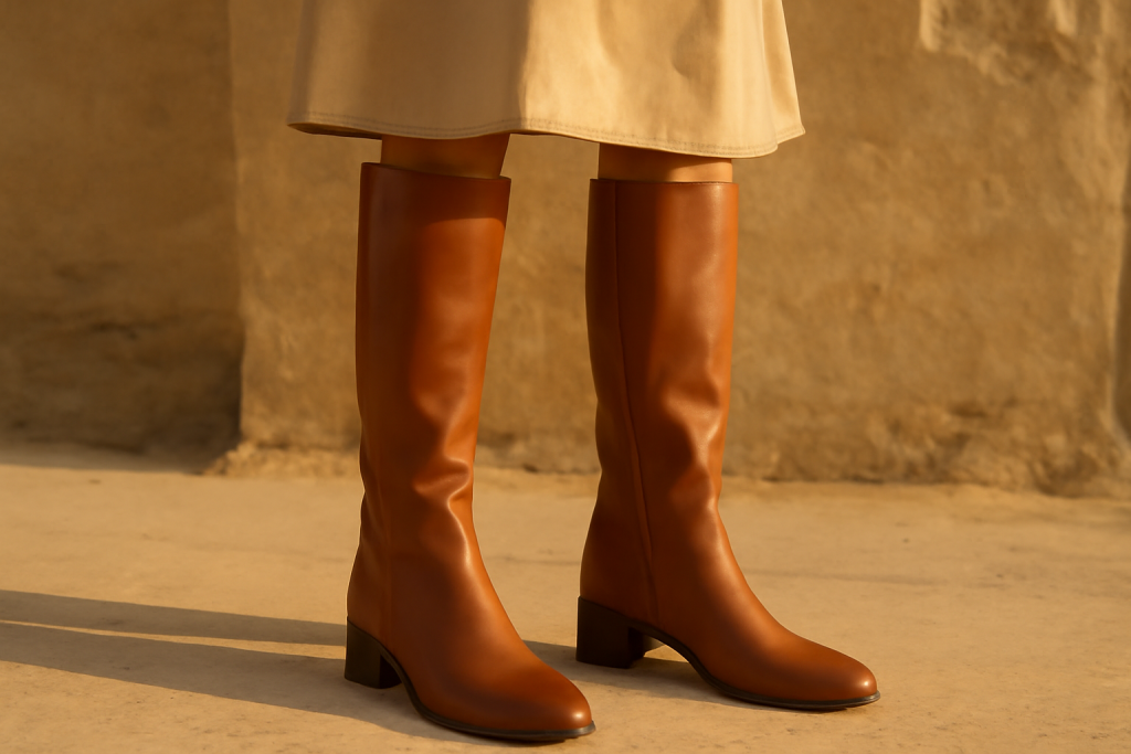 Quelles sont les bottes montantes Mango disponibles pour l&rsquo;hiver ?