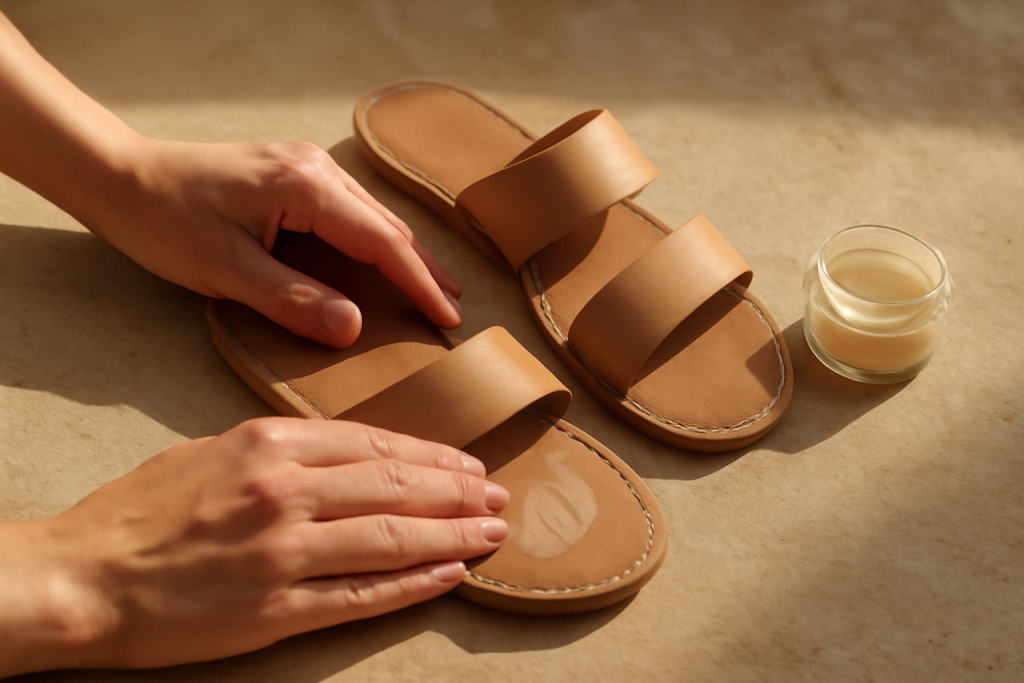 Comment rénover des semelles en cuir abîmées ?