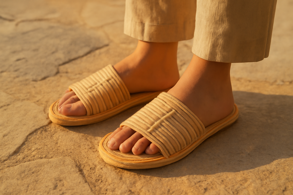 Le bambou recyclé est-il un bon matériau pour les sandales ?