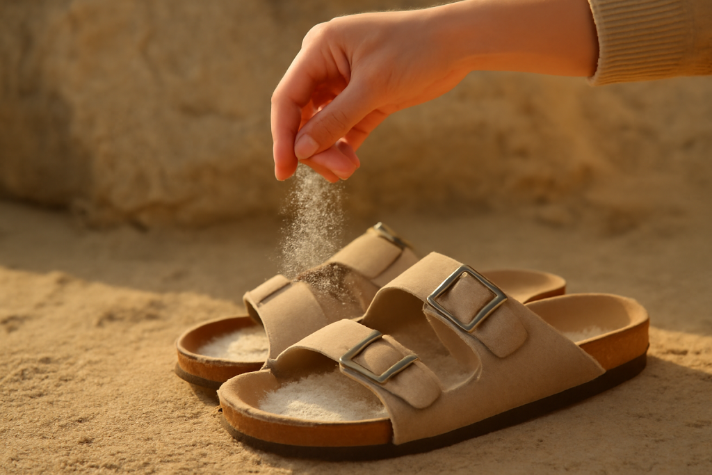 Comment désodoriser les semelles en cuir naturellement ?