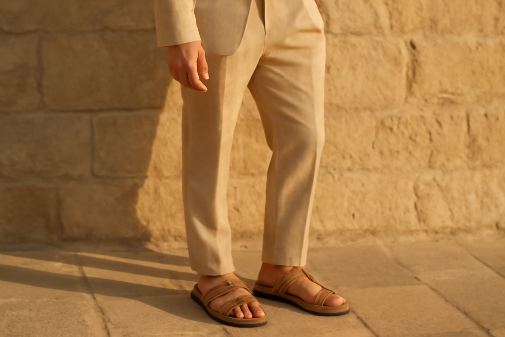 Pourquoi choisir le daim pour des sandales habillées ?