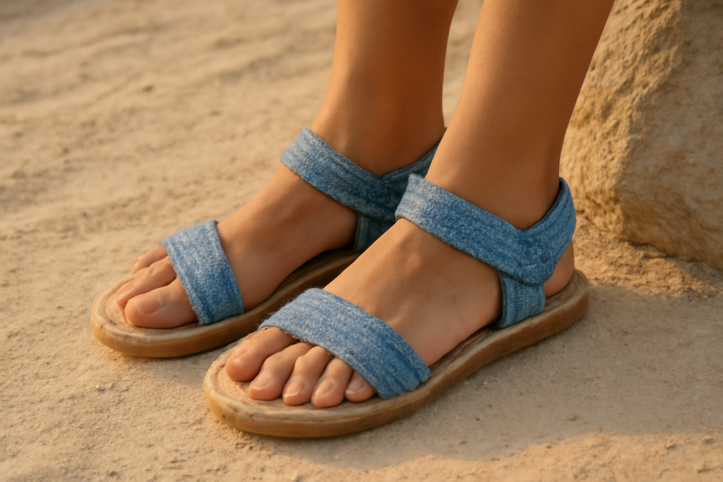 Comment le plastique océanique devient-il une sandale ?