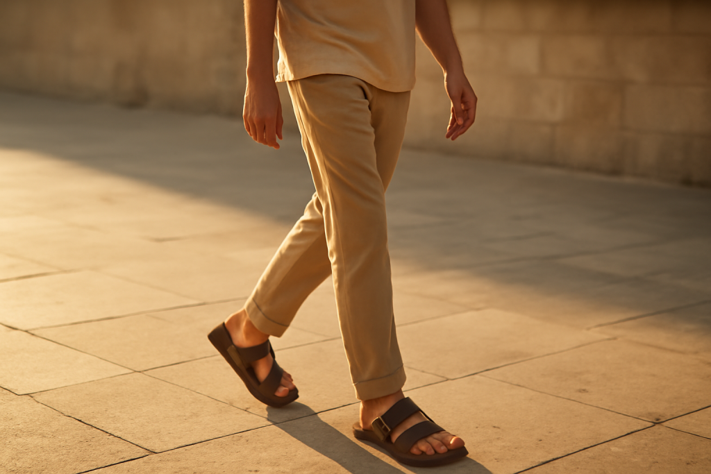 Les semelles crantées sont-elles adaptées à la marche urbaine ?