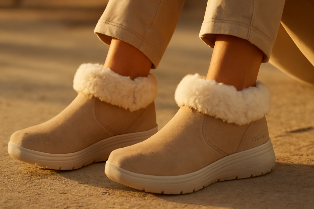 Quelles sont les bottes fourrées Skechers disponibles pour l&rsquo;hiver ?