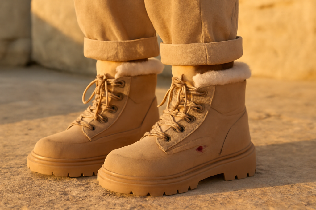 Quelles sont les bottes fourrées et bottes de neige Kickers ?