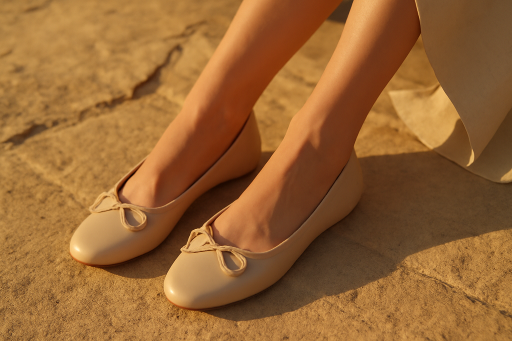 Où trouver des ballerines et chaussures plates chez H&M ?