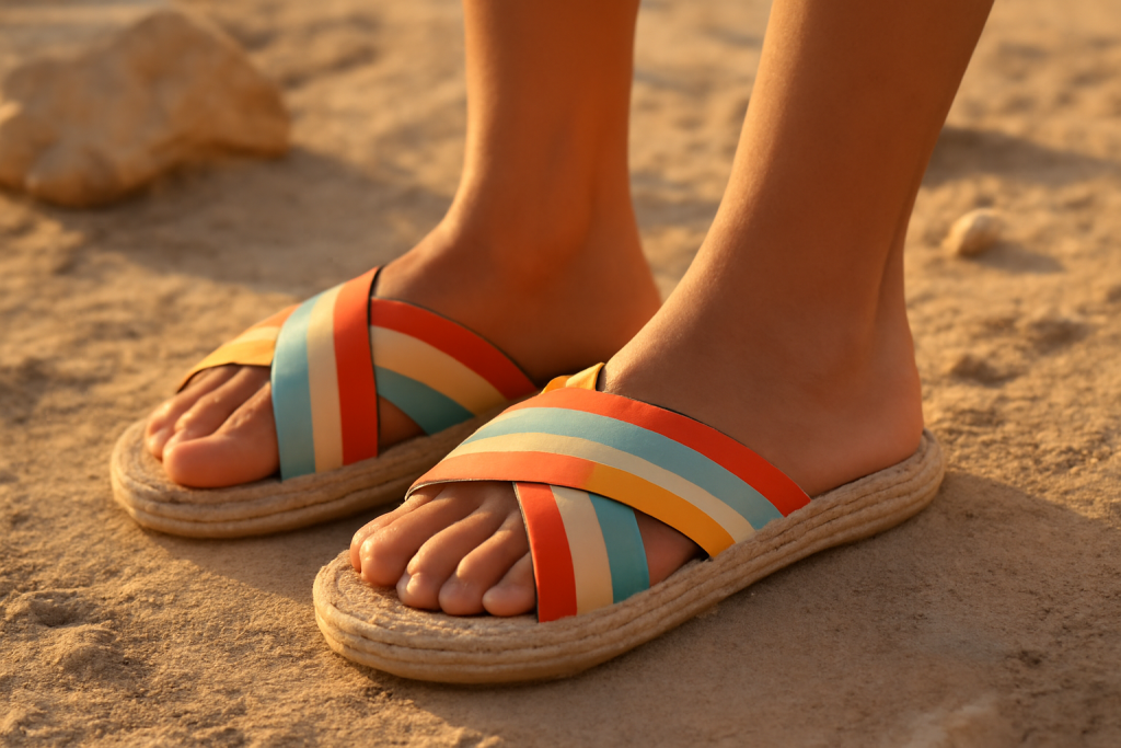 Où trouver des espadrilles et chaussures de plage chez Shein ?