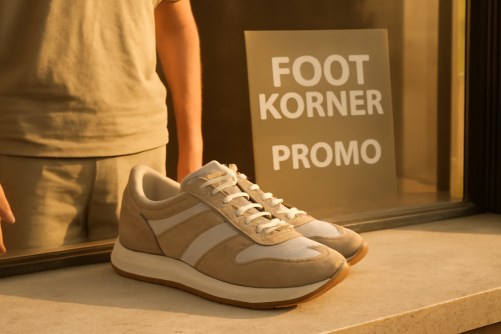 Où trouver des chaussures et sneakers en promotion chez Foot Korner ?