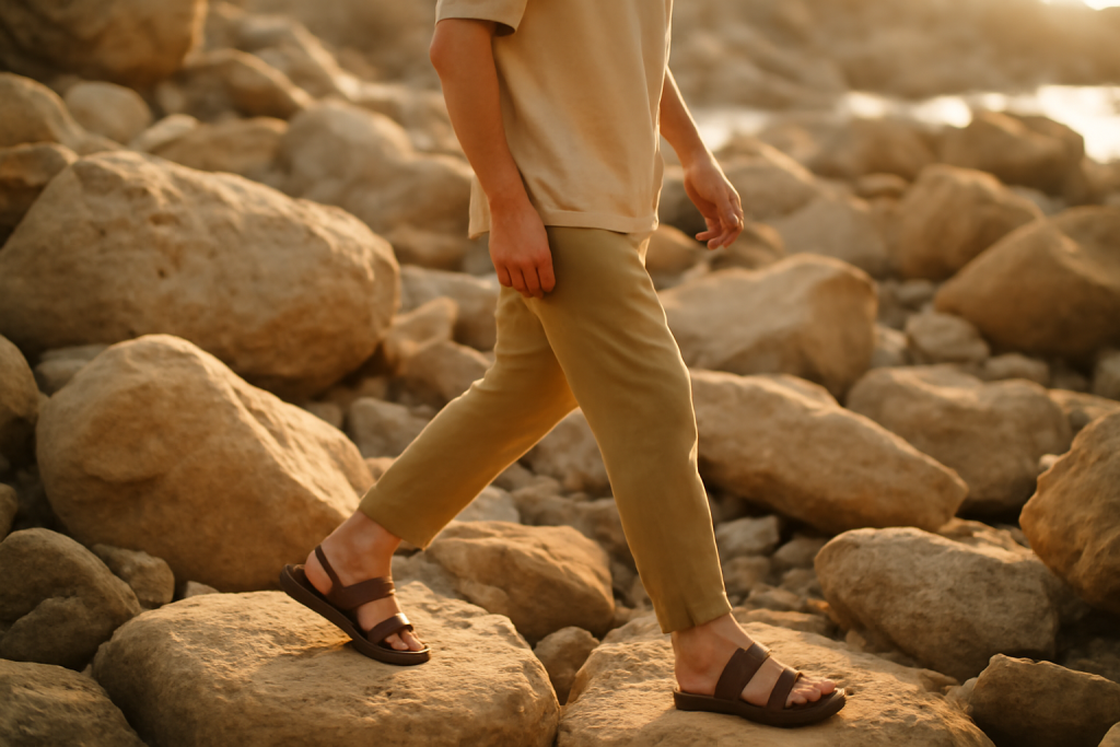 Quelles sandales choisir pour les terrains accidentés ?