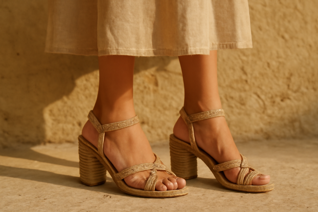 Les talons en corde tressée sont-ils confortables ?