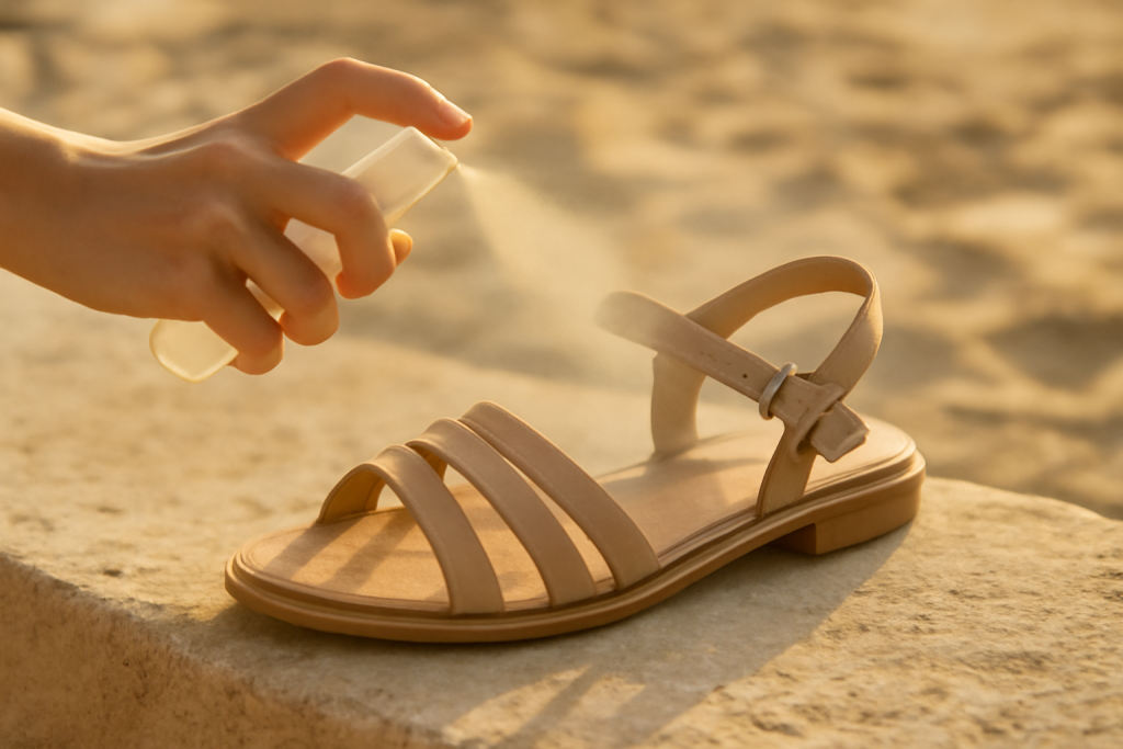 Comment désinfecter l’intérieur de ses sandales naturellement ?