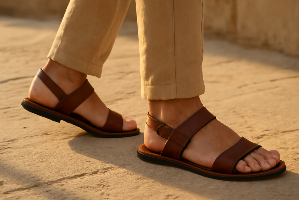 Les sandales habillées peuvent-elles remplacer les mocassins ?