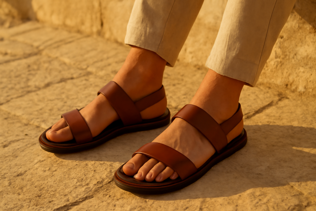 Peut-on être élégant en sandales ?