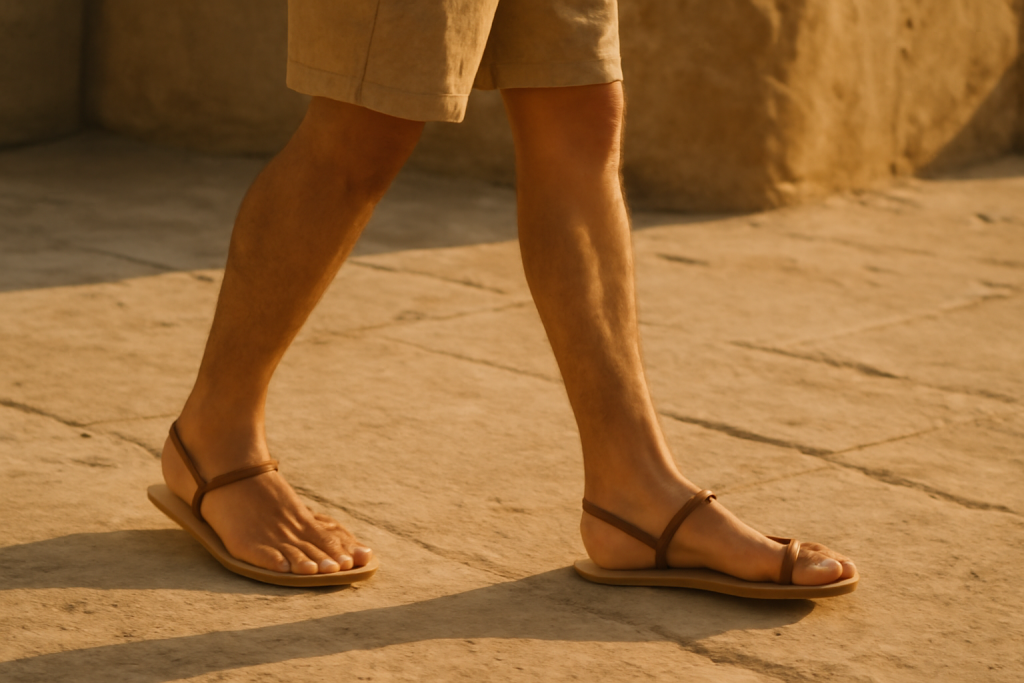 Les sandales minimalistes sont-elles adaptées à la marche ?