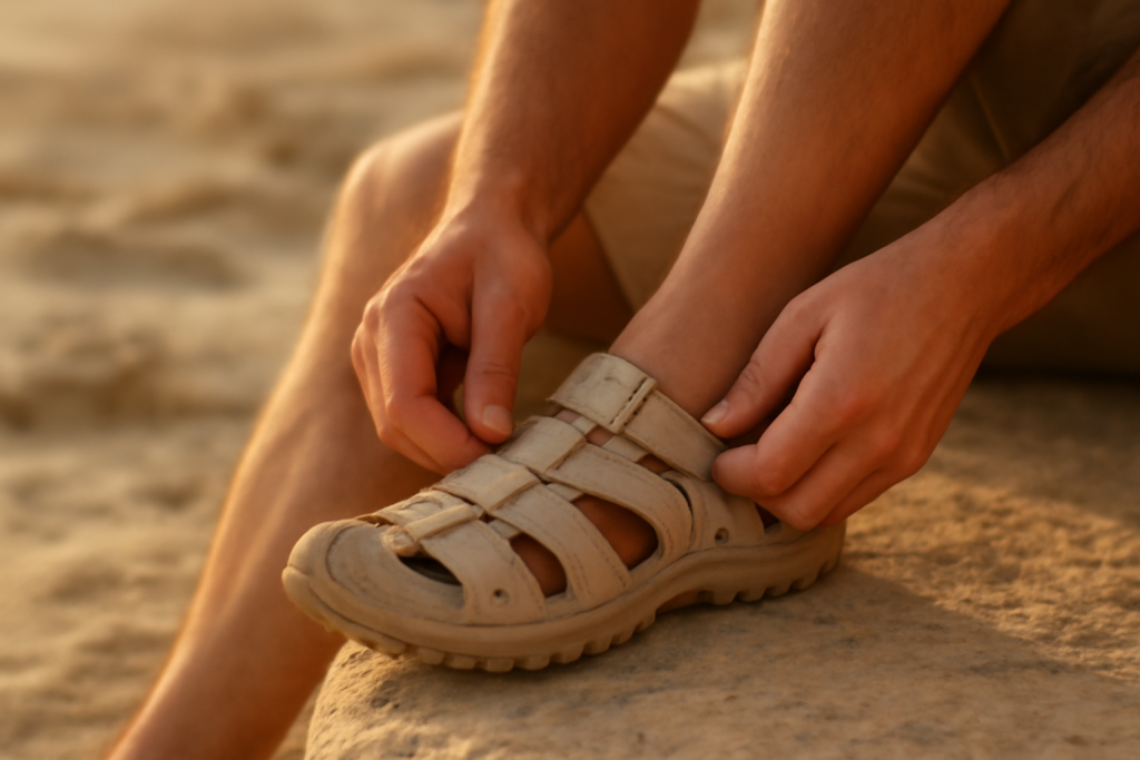 Les sandales sport respirantes sont-elles efficaces contre la transpiration ?