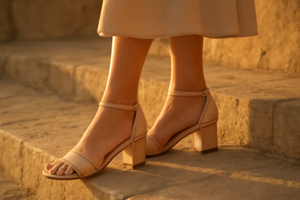 Pourquoi choisir un talon bloc pour plus de confort ?