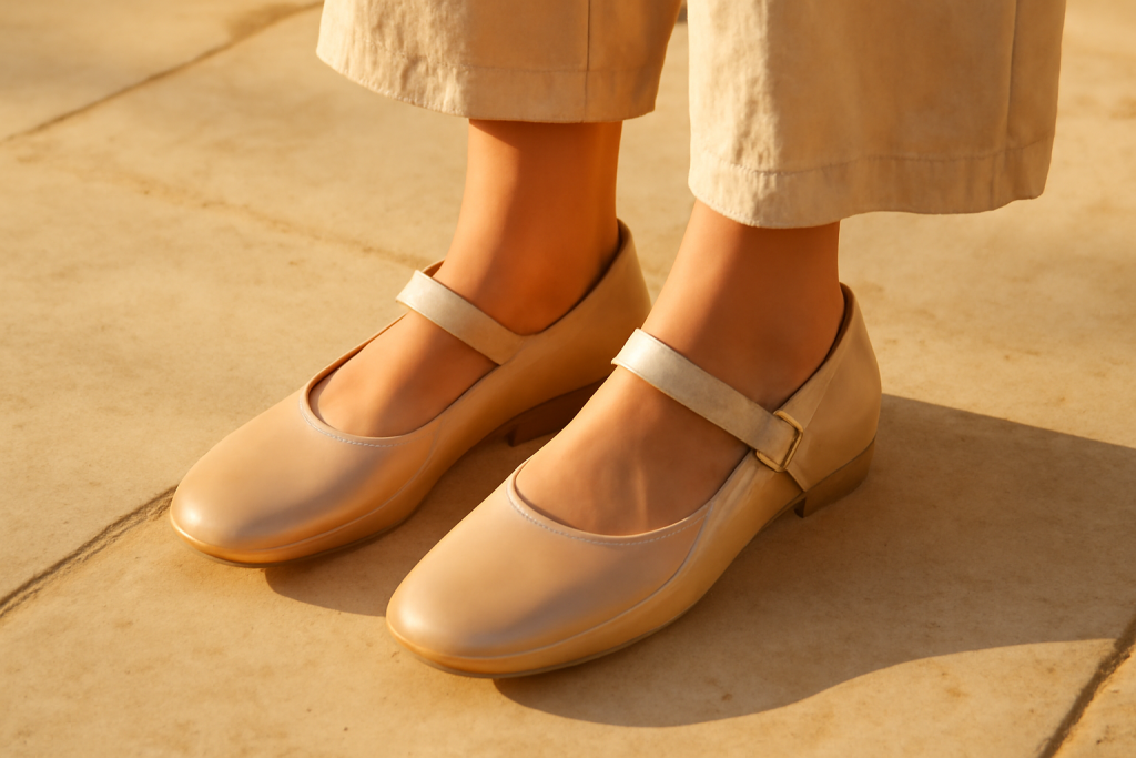 Où trouver des babies et Mary Janes en cuir chez Jonak ?