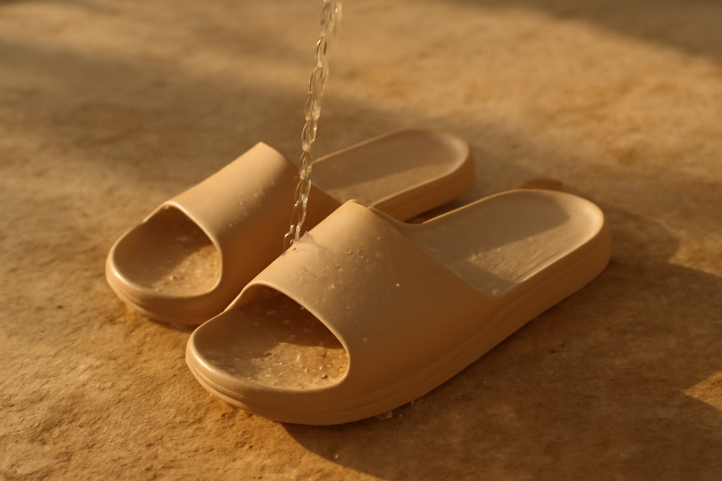 Quel entretien pour des sandales en caoutchouc afin de prolonger leur vie ?
