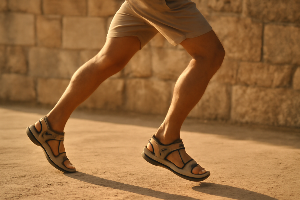 Quel maintien privilégier pour des sandales homme sportives ?