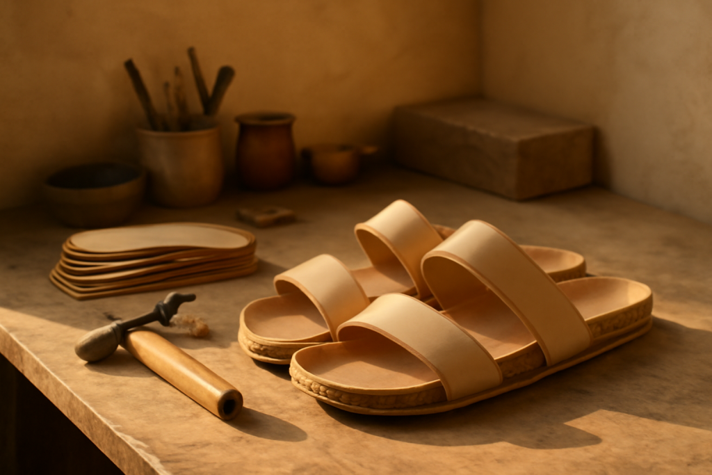 Officine Creative : quelles matières privilégie la marque pour ses sandales ?