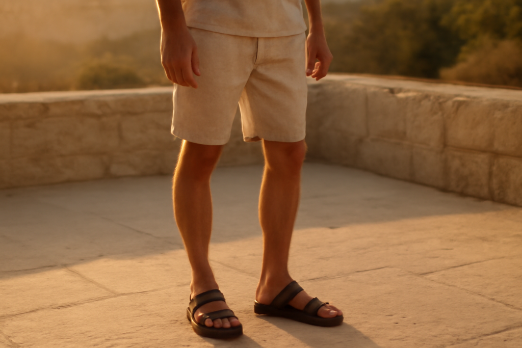Quelles sandales homme conviennent pour un afterwork en ville ?