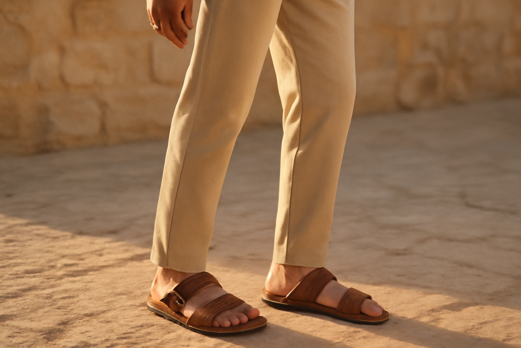 Sandales habillées ou décontractées : que choisir pour un afterwork homme ?