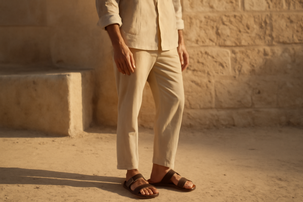 Quel maintien privilégier pour des sandales homme quand on est debout toute la journée ?