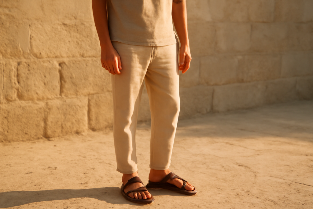 Quel maintien privilégier pour des sandales homme travaillant debout ?