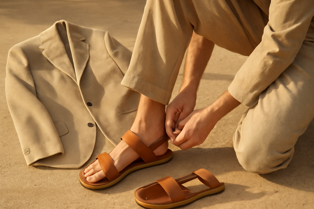 Peut-on associer des sandales à un blazer pour un look estival ?