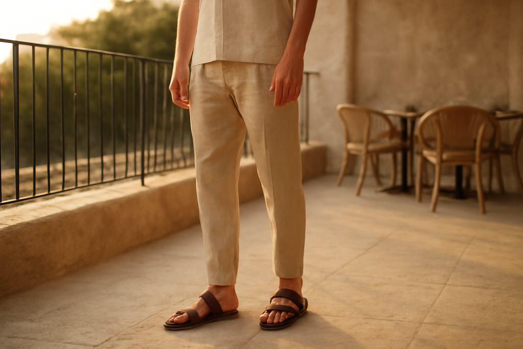 Quelles sandales homme porter pour un afterwork stylisé ?