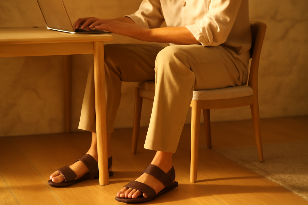 Peut-on porter des sandales élégantes au bureau sans perdre en sérieux ?